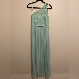 Blue David’s bridal maxi dress